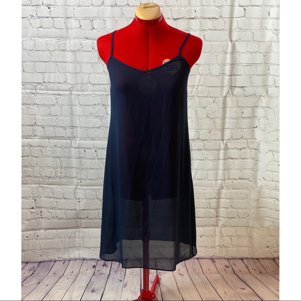 Tory Burch Navy Blue Slip Dress NWOT